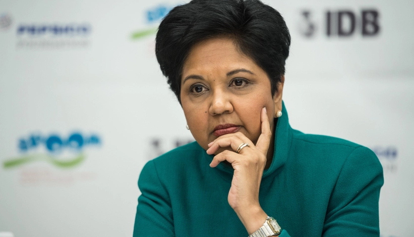 Pepsico CEO Indra Nooyi Photograph by Nicholas Kamm — AFP/Getty Images