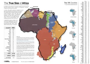 true size of africa